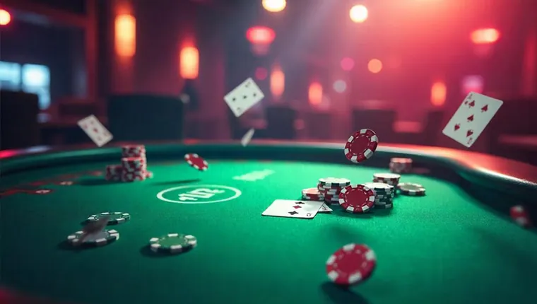 A graphic showcasing a generous 55bmw welcome bonus with golden coins and casino chips